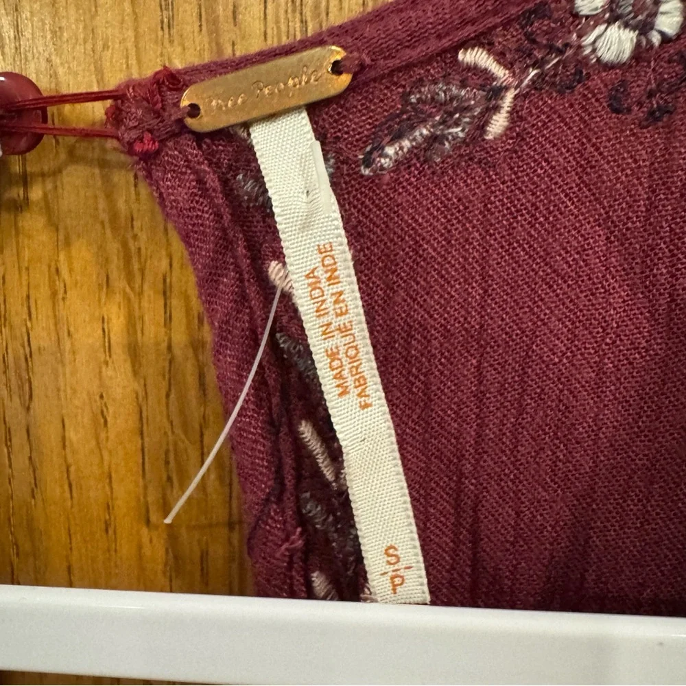 Free People Sunrise Wanderer Mini Dress. Size Small - Picture 9 of 13